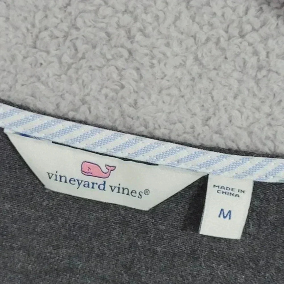 Vineyard Vines Womens Gray Long Sleeve Scoop Neck Knit Top M 10PT - Picture 4 of 7